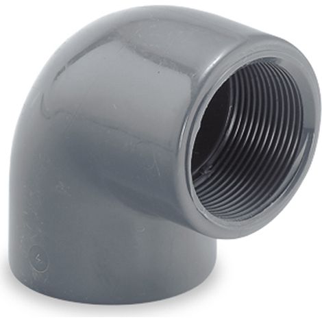 CODO 90º PVC PRESION ROSCADO 3/4"
