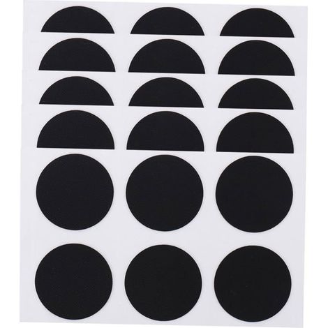 Lot de 30 rustines autocollantes pour pneus de vélo Faciles à utiliser, pour VTT et vélos de route Noires (1/5)