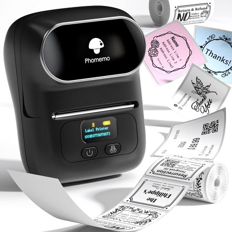 Etichettatrice Bluetooth M110, stampante per etichette autoadesive (1/5)