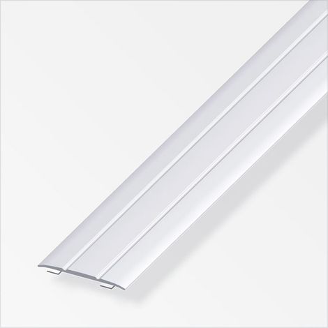 alfer Übergangsprofil 2 m, 37 x 2.5 mm Aluminium eloxiert silber Übergangsprofile (1/2)