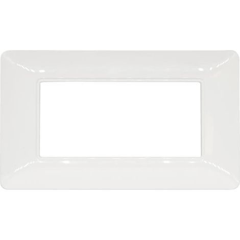 PLACCA 8004-01 4P BIANCA/MTX TECNOPOLIMERO T3 (1/3)