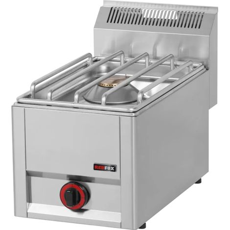 Fourneau à gaz 1x brûleur sans soubassement REDFOX - SP 30/1 GLS - REDFOX