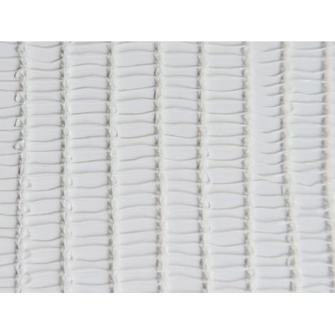 Filet échafaudage 50g/m² - Mailles rectangulaires - Pose rapide Blanc 3m x 100m