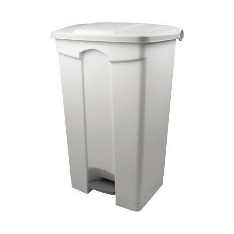 helit Tretabfalleimer the step H2402305 90l rechteckig weiß (1/2)