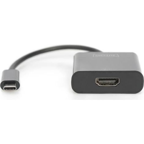 Câble Usb C Vers HdmI - 0,15 M - Mâle Vers Femelle - Pour Transmission Vidéo - 1 Pièce (1/4)