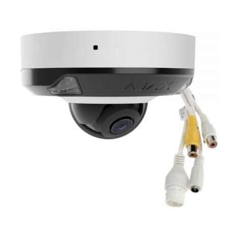 AJAX Telecamera IP AI DomeCam Mini HL 8MP 4mm Bianco - 126275