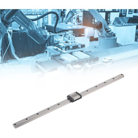 Rail de guidage linéaire MGN15450 mm pour équipements d'automatisation industrielle (1/5)