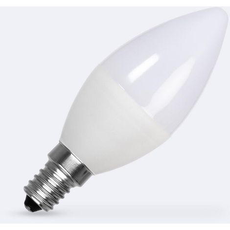 LED-Glühbirne 12/24V E14 5W 450 lm C37  No Flicker 6000K Kaltweiß
