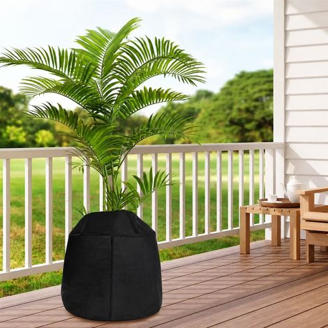 Housse d'hivernage thermique pour plantes et pots noir taille S 45 x 50 cm noir 45 50cm 30 × 25 × 6 cm 125 g – Livraison gratuite