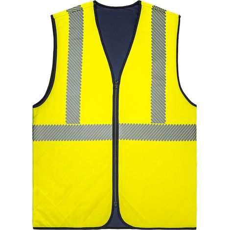 Gilet haute-visibilité rafraîchissant T2S - Jaune - M