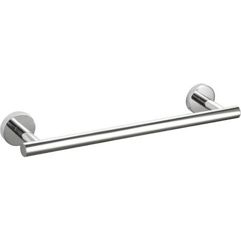 Barre Serviette 40 cm Acier Inoxydable Porte Serviette Murale à Visser pour Salle De Bains, Poli Miroir Z-V-D (1/5)