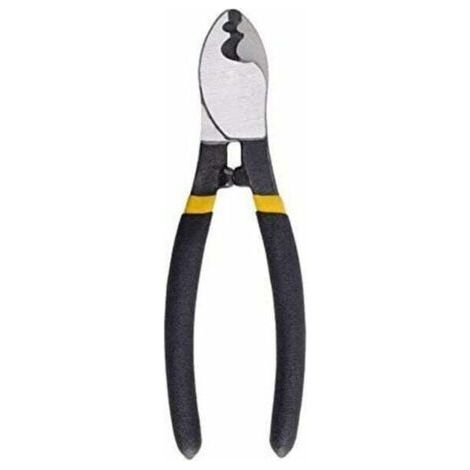 BUNTHAUS PA Pince coupante de 165 mm avec mâchoires de serrage, adaptée aux fils d'aluminium et de cuivre. (1/4)