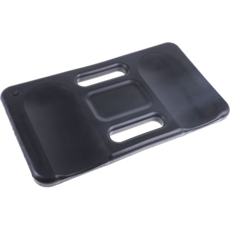 Tapis d 24 x 44 x 3cm noir Polyuréthane Position à genoux/assise ( Prix pour 1 ) (1/3)