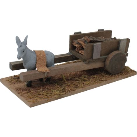 Carretto con Carico Legna per Presepe - RR86655E (1/5)