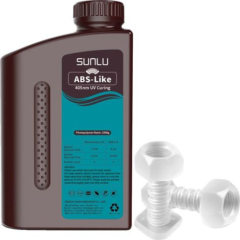 Resina ad alta resistenza, facile da lavorare, 1 kg trasparente (1/2)