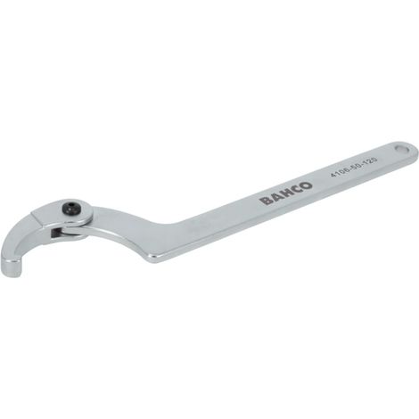 Bahco Verstellbarer Stift-Hakenschlüssel, 150 bis 230 mm, mit Chrom-Beschichtung, 465 mm (1/4)