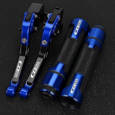 Poignées de frein et d'embrayage réglables uniques pour moto, compatibles avec Honda CB599 Hornet CB 599 (1998-2001). (1/5)