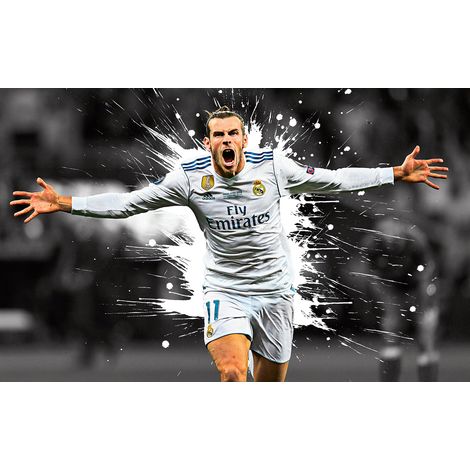 Papier peint panoramique Football - Joueur de Foot - 130 cm x 81 cm (1/2)