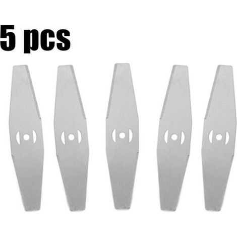 Metal lawn mower blades, 5 pieces, garden trimmer head, replacement accessories, CHINA (1/4)