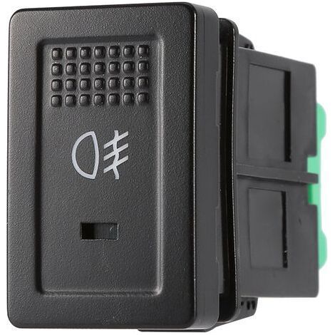 Bouton de commande des feux antibrouillard avant pour voiture, compatible avec Suzuki SX4, Swift et Grand Vitara (2006-2012), noir. (1/4)