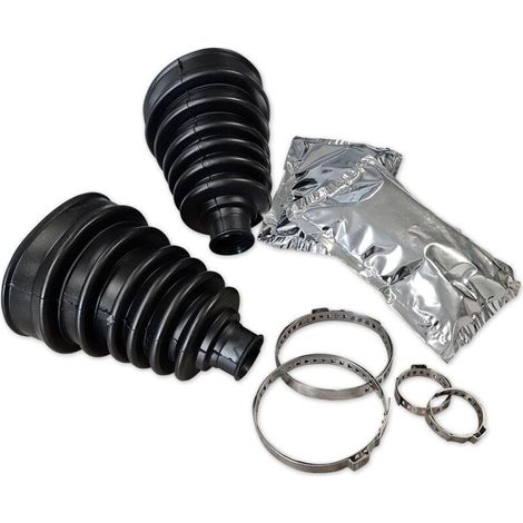 Kit soufflets de cardan auto universel avec colliers et graisse - 8 pcs (1/3)