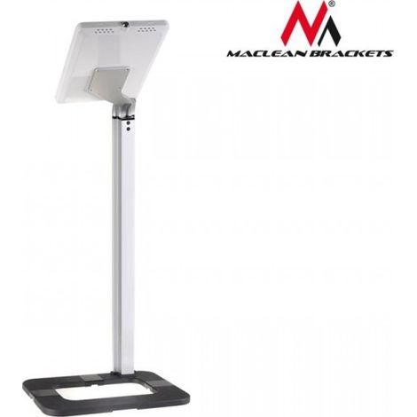 Maclean MC-645 - Soporte para tablet de 9,7 a 10,1 pulgadas, blanco (1/5)