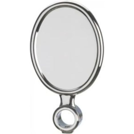 Médaillon pour Robinets de Tirage Court Chromé - Accessoire Décoratif Robuste pour Taps de Bar, Restaurants et Brasseries - Facile à Installer et Hygienique