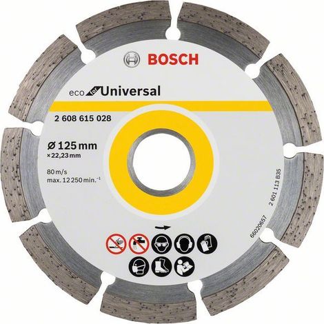 Disco Bosch D. 125 mm SEG ECO univ.