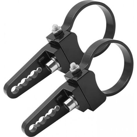 royaluxe -2PCS Supports de Fixation pour Barre Lumineuse LED,2 Inch Support de Fixation de Pinces Support LED Voiture Camion Tout-terrain Lumière de Travail (1/5)