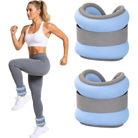 Lot de 2 Poids pour Cheville, Poids Cheville et Poignet 0.3kg (1/5)