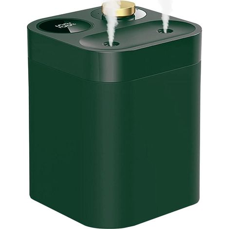 Petit humidificateur d'air sans fil, silencieux (28 dB), double buse, 5 modes de pulvérisation, brumisateur froid, indicateur de mise sous tension et arrêt automatique. (1/5)