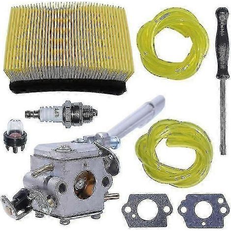 Carburateur de remplacement Ryobi BP42 pour les modèles de souffleurs Ry08420, Ry08420a, Ry42bpemc et Ry42wb (références 308054093 et 308054079). (1/4)