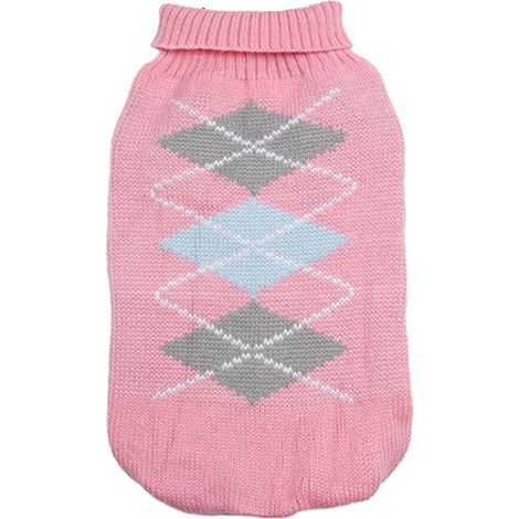Pull Tricoté Pour Chien Et Chat - Vêtement Hiver Doux Sans Poils - Protection Contre Le Froid Et Le Vent - Taille Unique (1/5)