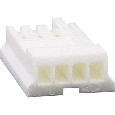 TRU COMPONENTS PC-Stromversorgungsstecker mit Kontakten 250 V Weiß Inhalt: 1 St.