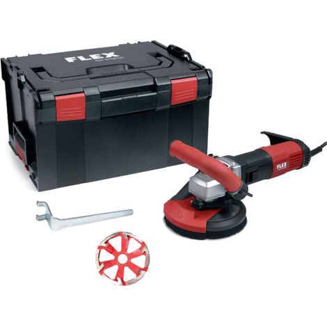 Flex – Ponceuse fraiseuse à béton électroportative 1600W – Ø disque 125mm – Démarrage progressif – Aspiration de poussière – 920332 - LDE 16-8