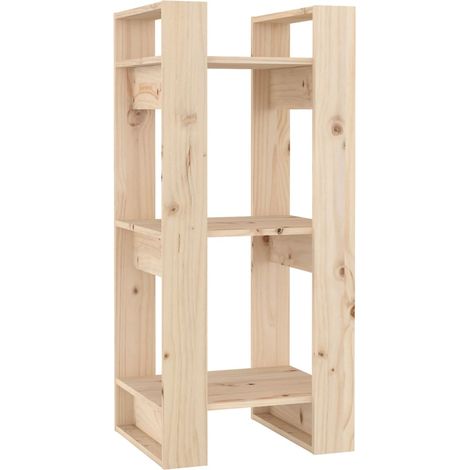 Maison Exclusive - Bibliothèque/Séparateur de pièce 41x35x91 cm Pin massif