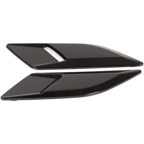 RHG Paire de capots de sortie d'air de capot de remplacement pour Land Rover Range Rover Sport L494 20142022 Noir brillant (1/5)