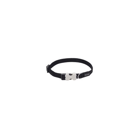 Collier chien réglable Red Dingo Basic noir Taille : T4