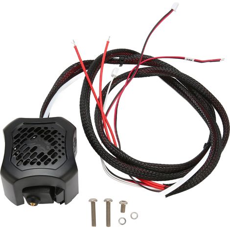 Komplettes Extruder-Kit für Ender 3 V2 mit zwei Lüftern, präzisem und gleichmäßigem Druck, komplettes Hotend-Set für 3D-Drucker