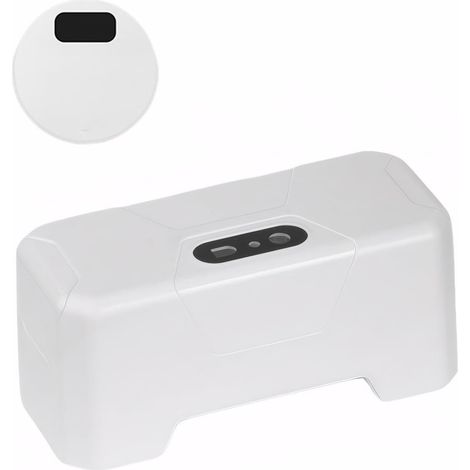 Kit de chasse d'eau automatique sans contact avec capteur de chasse d'eau infrarouge rechargeable et étanche Design ABS Smart Économie d'eau Installation pratique pour la maison et l'hôtel