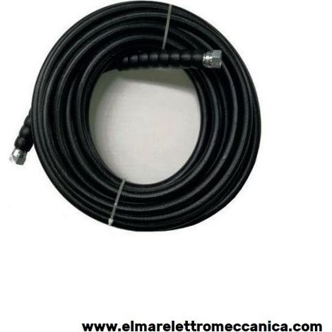 20 m Tubo idropulitrice JET WASH 5/16" 2SK 3/8" F Girevoli 400 BAR