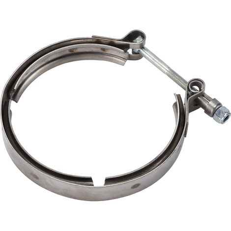 Collier de Bride en V en Acier Inoxydable pour Turbo Cummins HX40, Pièce de Rechange pour Échappement et Turbocompresseur (1/5)
