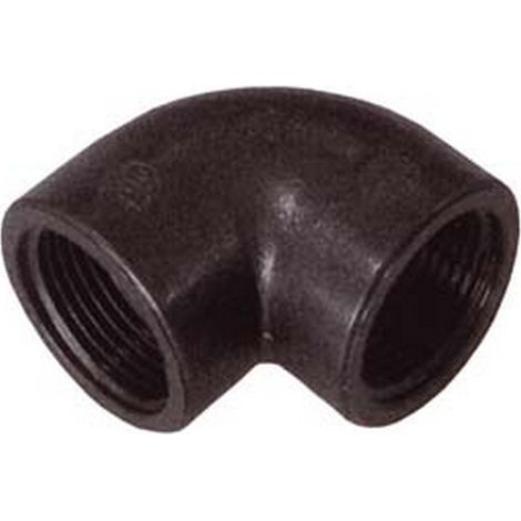 20PZ GOMITO 90 (PP) FILETTATO FEMMINA FEMMINA IN POLIPROPILENE - FF 1"
