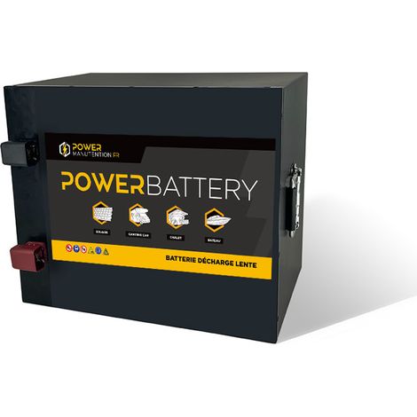 Batterie LITHIUM Fer Phosphate (LiFePO4) 12.8V 560ah Power Battery sous siège (1/2)