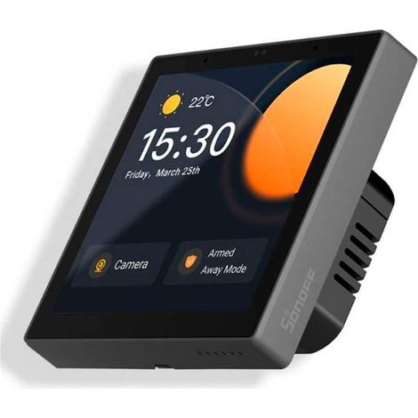 Smart Control Panel WiFi/Bluetooth/ZigBee Matter Sonoff NSPanel Pro (black)