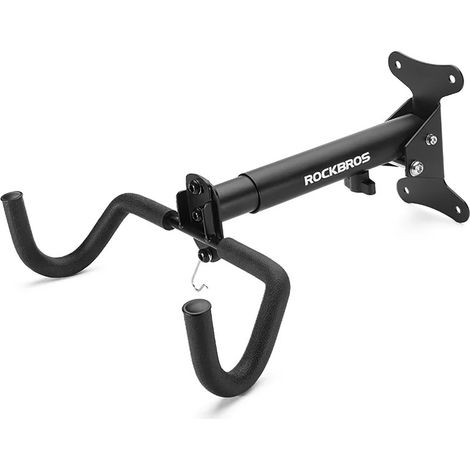 Wandmontierter Fahrradständer - schwarz (1/4)