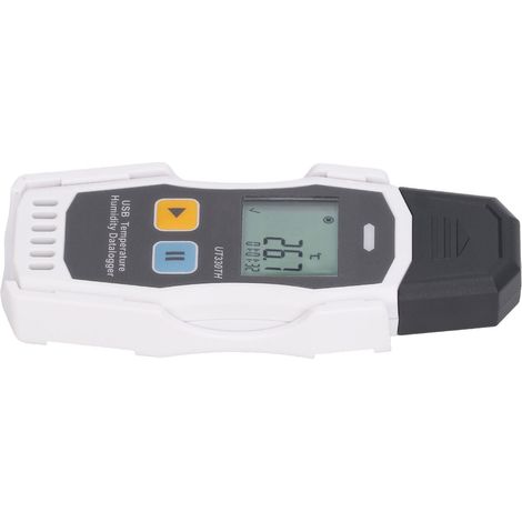 Thermomètre-hygromètre enregistreur de données IP65 étanche, capteur de température et d'humidité pour maison, cave et stockage (1/5)