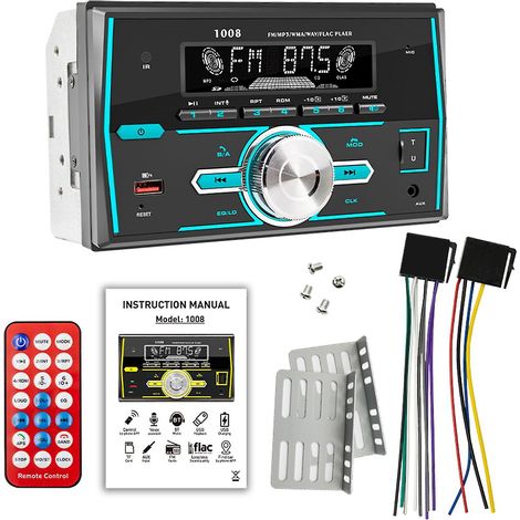 2 Din Car Radios Car Stereo Bluetooth Automobiles Mp3 Player Fit For (1/5)