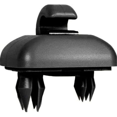 Lot de 1 clip de pare-soleil automatique Clip de pare-soleil, crochet de support de crochet de pare-soleil automatique pour Audi A1 A3 A4 A5 Q3 Q5 (8E0 857 562) A7 B6 B7 B8 S4 S5 (1/5)