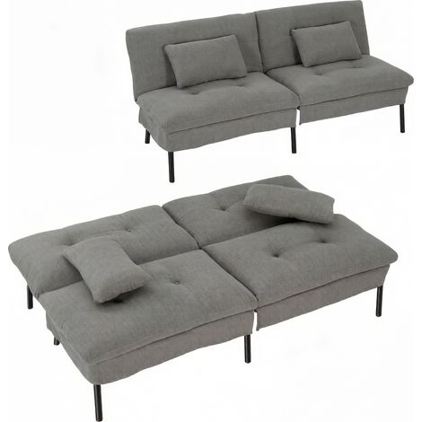 GagaCanapé convertible confortable, canapé 2 places, canapé de chambre, canapé-lit (1/5)
